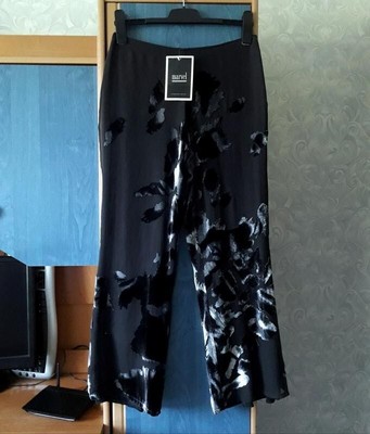 NWT La Perla Marvel black lightweight pants Italy Size 44, USA  S