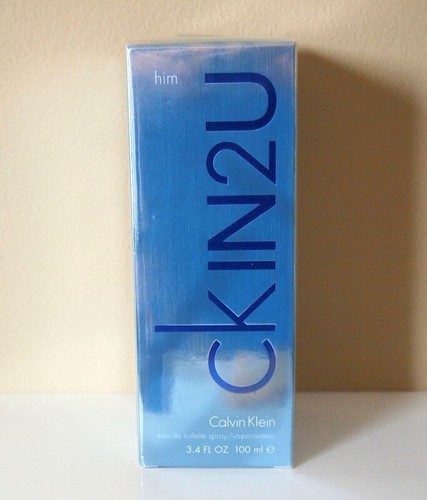 Calvin Klein CK IN2U Him 3.4 oz Eau de Toilette  NIB