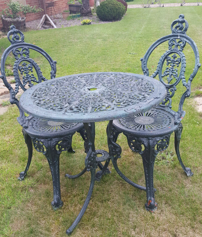 Metal Garden Furniture. in Burton, Dorset Gumtree