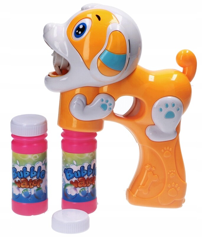 Pistola Bolle Di Sapone Cagnolino Giocattolo Gioco Bambini sar