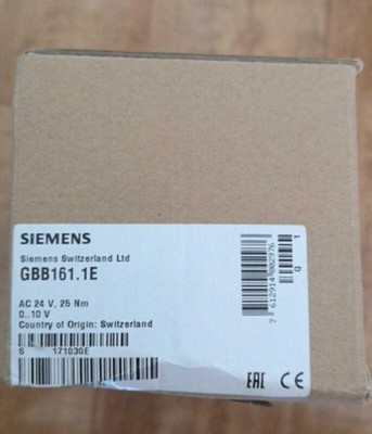 NEW SIEMENS GBB161.1E DAMPER ACTUATOR BRAND 1PCS