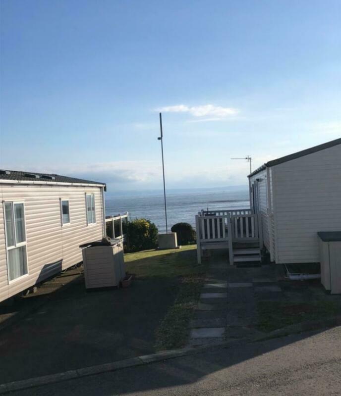 brand new sea view caravan for sale at trecco bay / south wales in