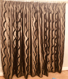 Gold / Pewter Curtains 
