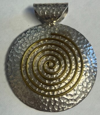 Estate Jewelry Mexico .925 Sterling Silver Pendant
