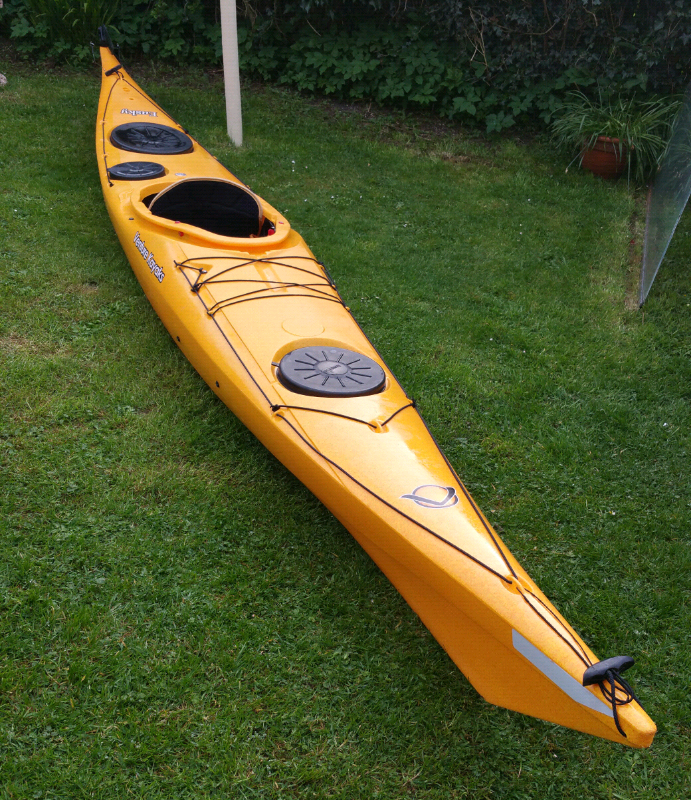 VENTURE EASKY 17 YELLOW PLASTIC SEA KAYAK in Coleraine, County