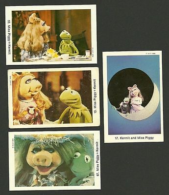 The Muppet Show Swedish Cards Miss Piggy & Kermit Frog