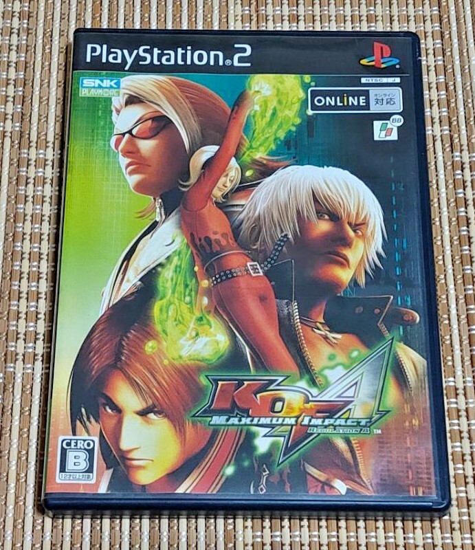 KOF Maximum Impact Regulation A Playstation 2 Japanese