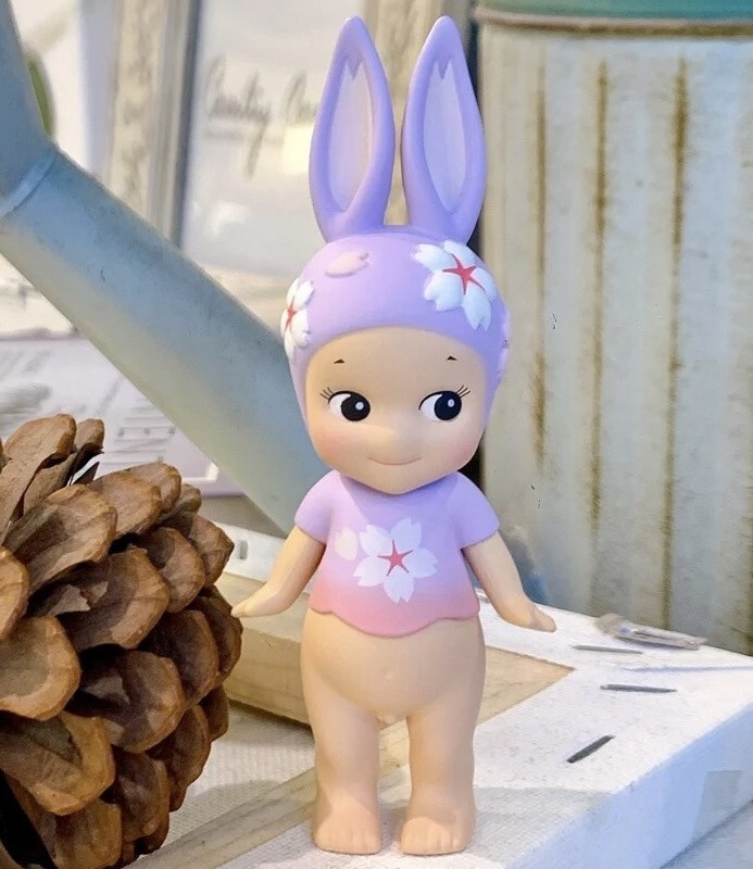 Rabbit - Authentic Sonny Angel Night Cherry Blossom Mini