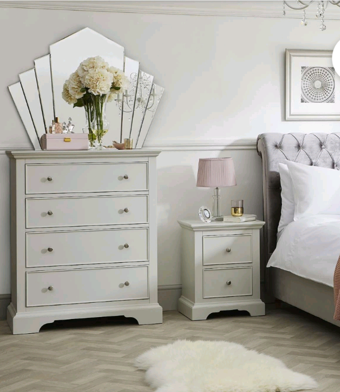 Pair Dunelm Charlotte Range Bedside in Huyton, Merseyside