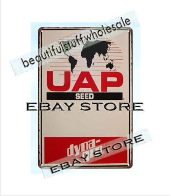 UAP Dyna-Gro Hybrid Seed Corn Farm Barn metal tin sign classic reproductions