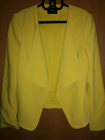 Matalan mustard blazer store
