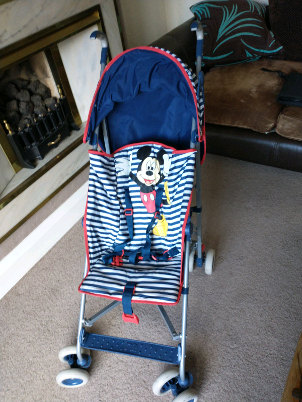 Mickey mouse stroller mothercare hotsell