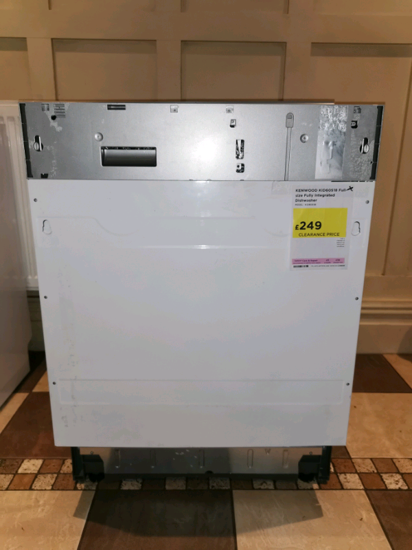 Kenwood integrated dishwasher kid60s18 online