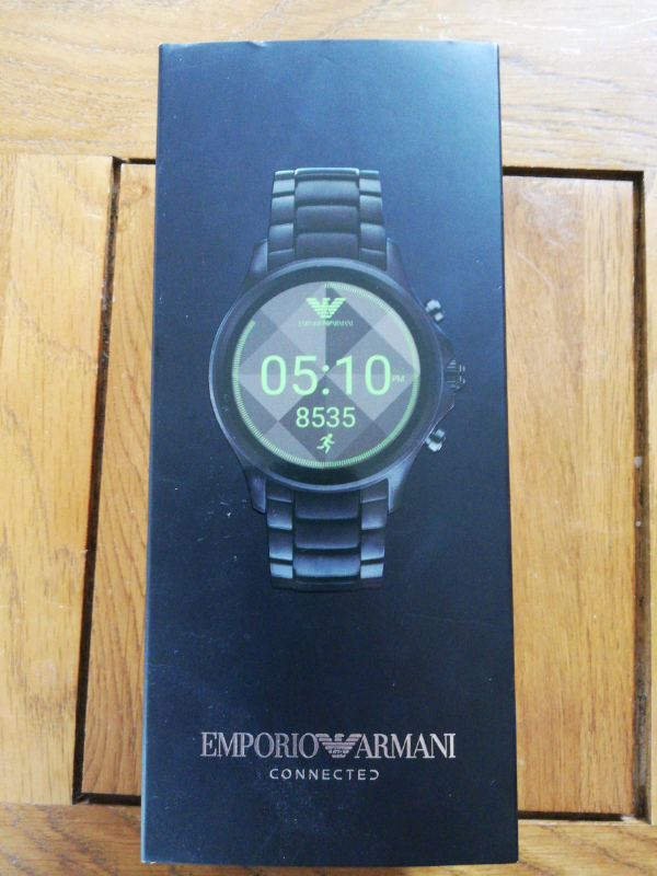 emporio armani dw4b smartwatch