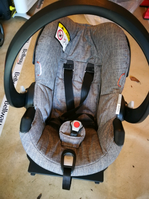 dog stroller for large dog Beberoad R7 All-Terrain Dog Stroller – One-Second Fold, Shock-Absorbing ER Tires, Panoramic Mesh Design