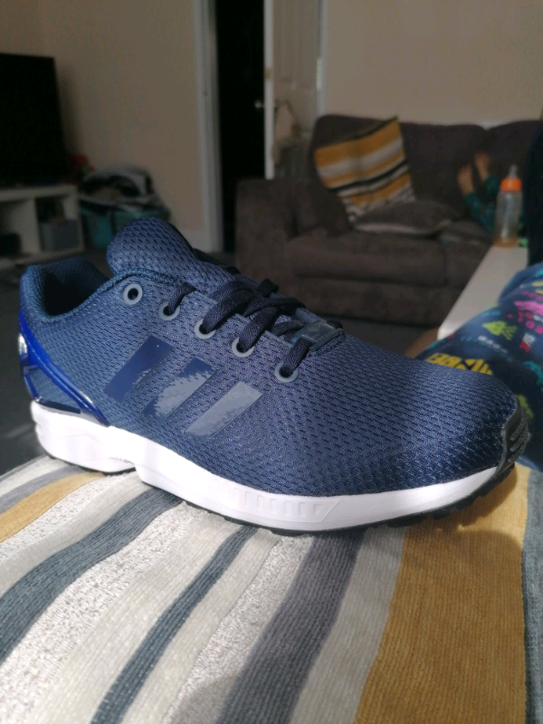 Adidas zx flux blu e bianche hot sale