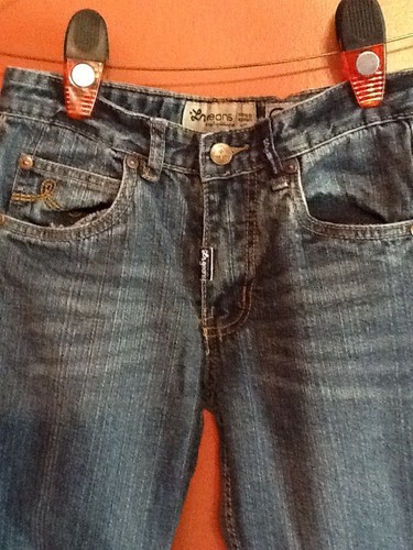 Girls Lrgeans Size 12 Adjustable Waist EUC
