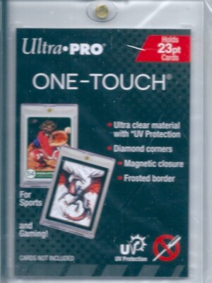 ultra pro one-touch (holds 23pt cards w/magnetic) brand new