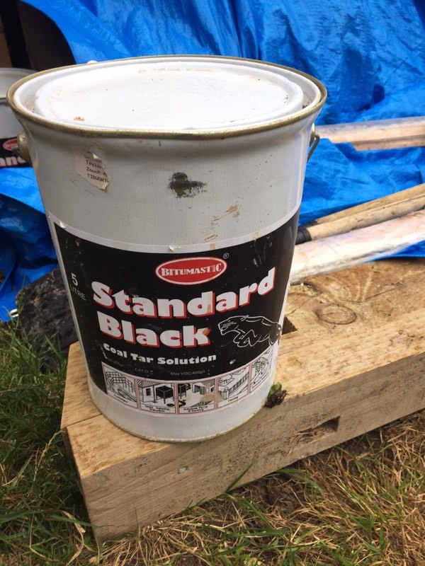 Bitumastic Standard Black Coal Tar Solution in Southampton, Hampshire