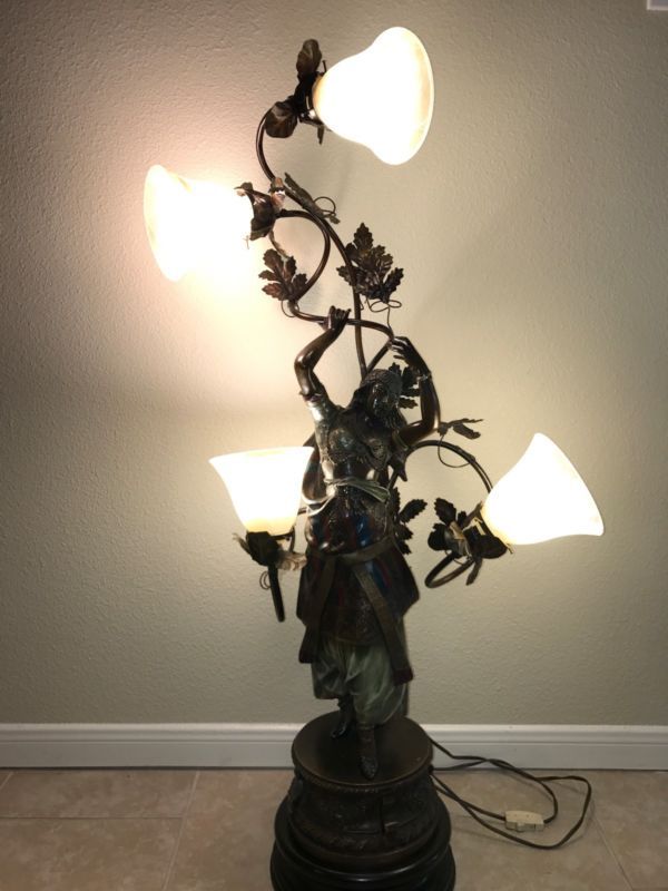 Beautiful bronze gypsy lamp