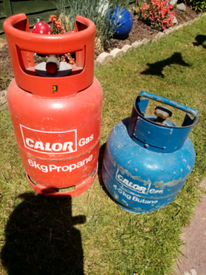 Calor Gas EMPTY 47Kg Propane Gas Bottle Collection NN113AW. | in