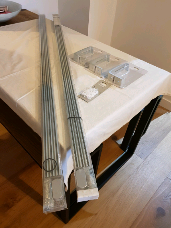 Ikea Kvartal 3 Track Curtain Rail Brackets And Curtain Gliders In