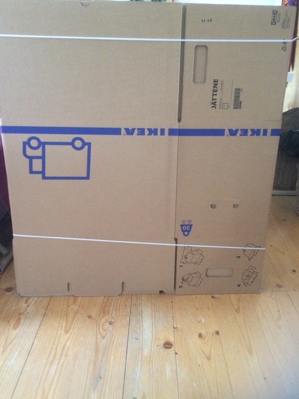 IKEA Moving Boxes x 4, Massive roll of bubble wrap, Fragile Tape in