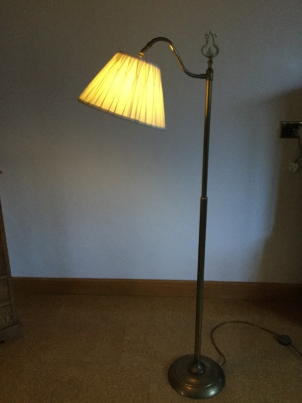 Laura Ashley leamington antique brass floor lamp in Preston, Lancashire Gumtree