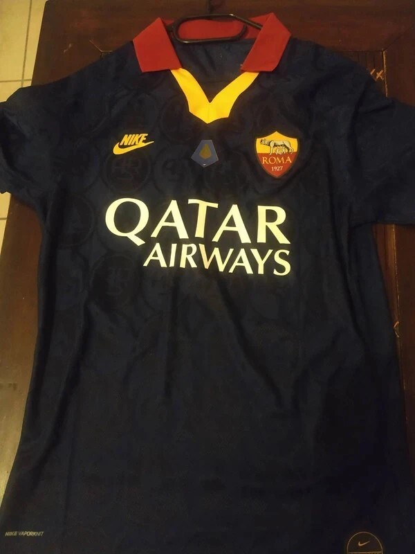 Maillot Trikot Chemise As Roma Zaniolo Vapor Large Nike Camiseta Shirt. ModÃ¨Le V