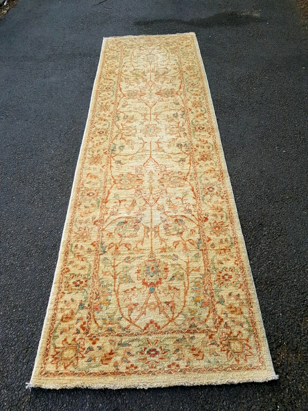 Very fine vintage handmade wilton wool rug runner in Greenwich, London Gumtree