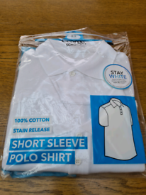 Girls School Polo Shirt - NEW - Age 8-9