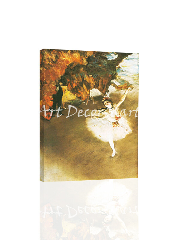 Prima Ballerina-Degas - CANVAS OR PRINT WALL ART