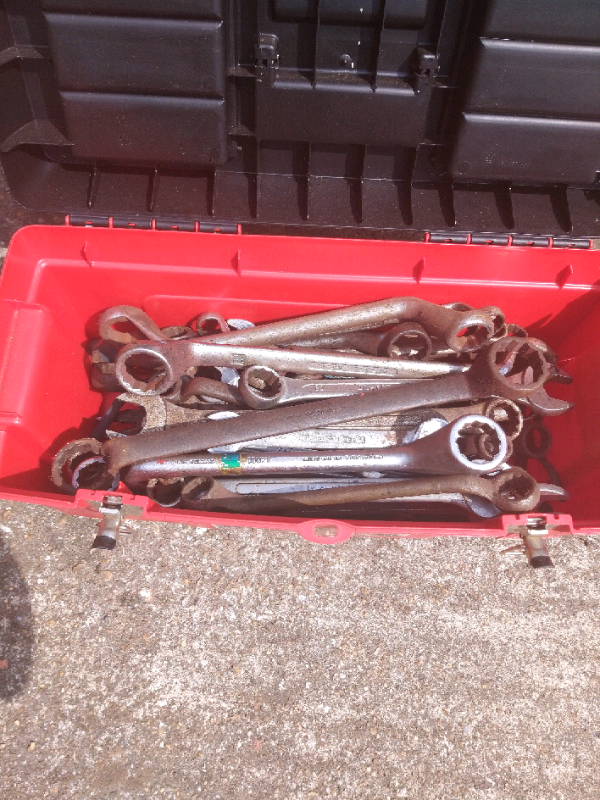 Box large spanners in Diss, Norfolk Gumtree