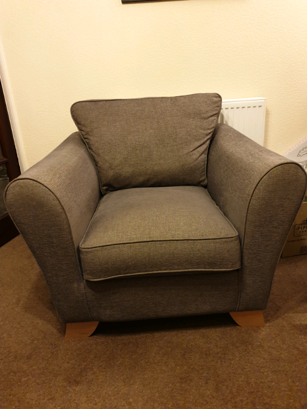 Grey DFS Sofa and two chairs in Thame, Oxfordshire Gumtree