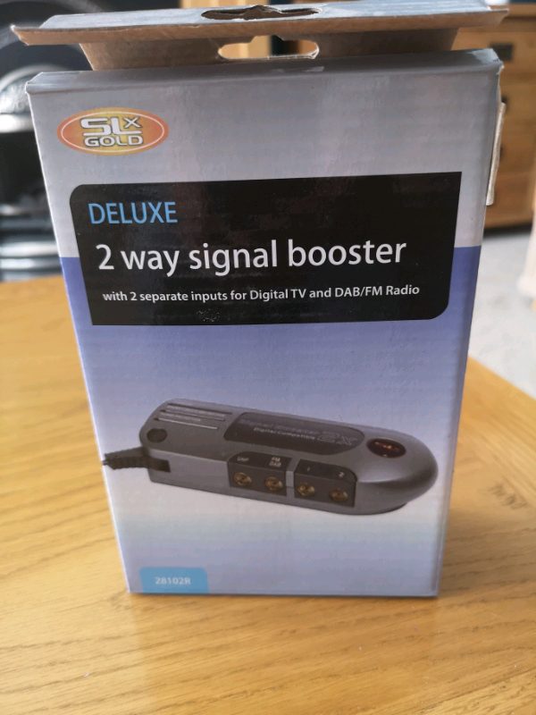 2 way signal booster for Digital TV/ Radio in Craigentinny, Edinburgh