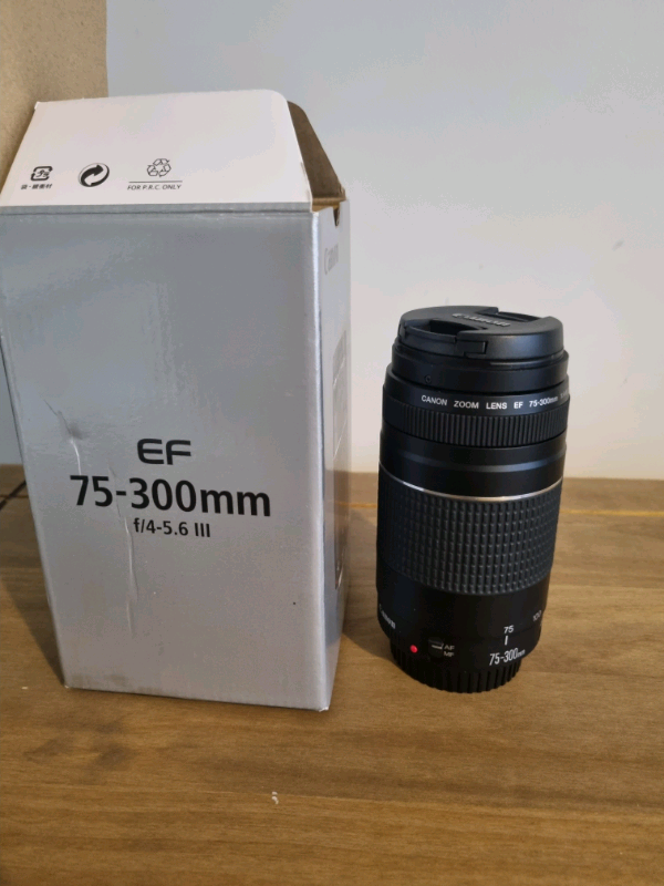 Canon Ef 75 300mm F 4 5 6 Iii Zoom Lens In Stoke On Trent Staffordshire Gumtree