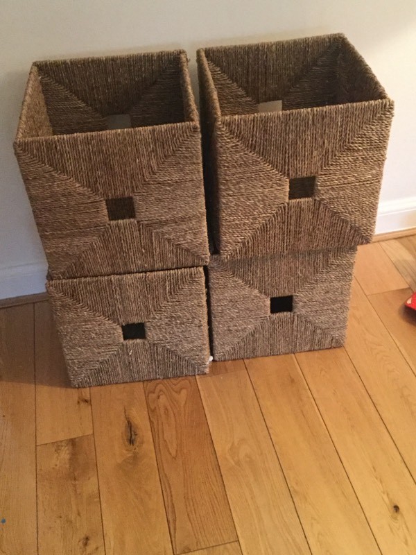 Ikea Baskets to fit Kallax Frame in Dalkeith, Midlothian Gumtree