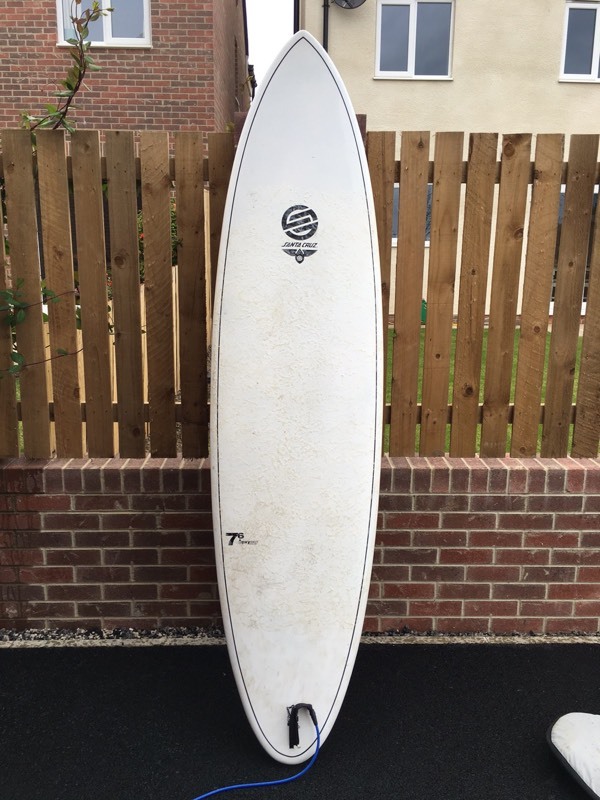 SANTA CRUZ PUMPKIN SEED SURFBOARD 7"6 in Amble, Northumberland Gumtree