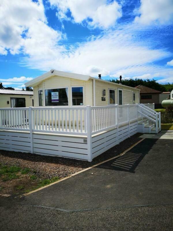 static caravan for sale in Coldingham at Scoutscroft leisure park, near