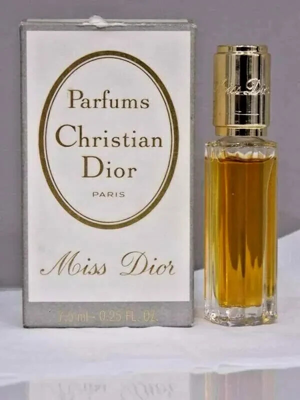 Parfum Miss Dior, VINTAGE parfum Christian Dior 7.5ml | eBay