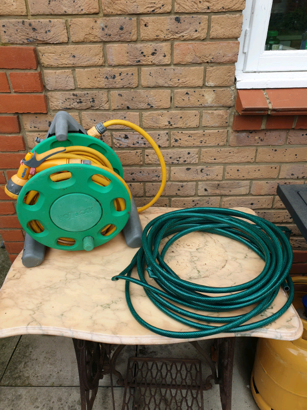 Hozelock hose and reel with new attachments in Benfleet, Essex Gumtree