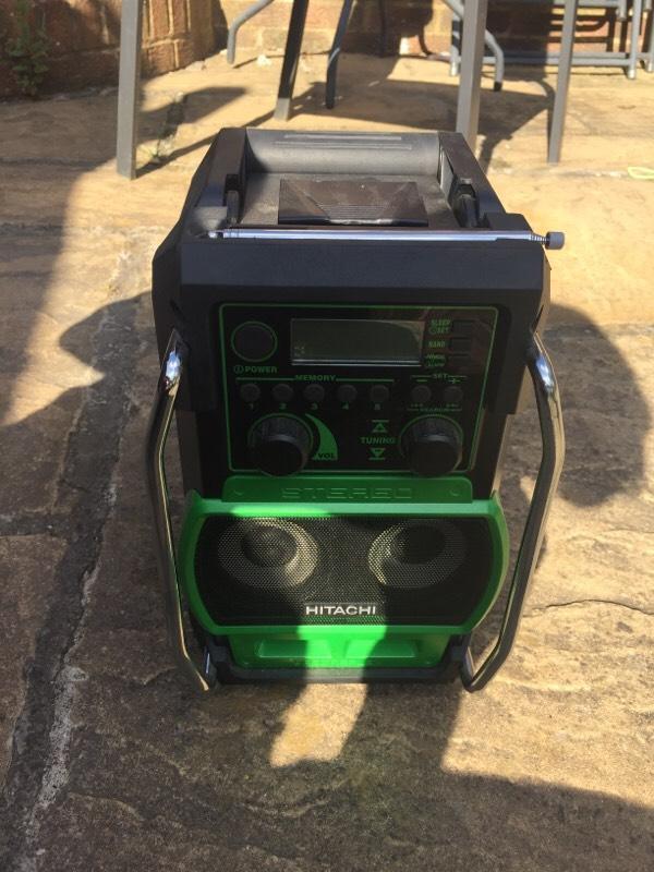 Hitachi job site radio in Harlow, Essex Gumtree