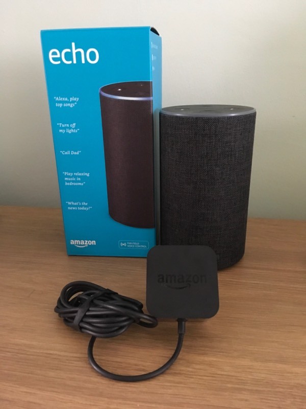 Amazon echo 2nd generation like new with box in Saltash, Cornwall