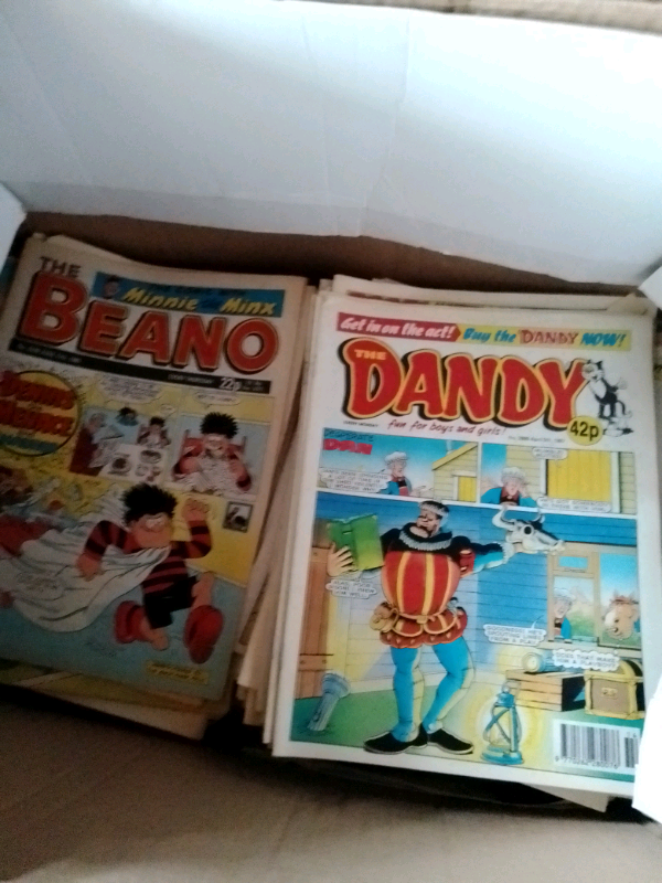 Joblot Comics and Annuals Beano Dandy Nutty Mandy & Judy Buddy Etc