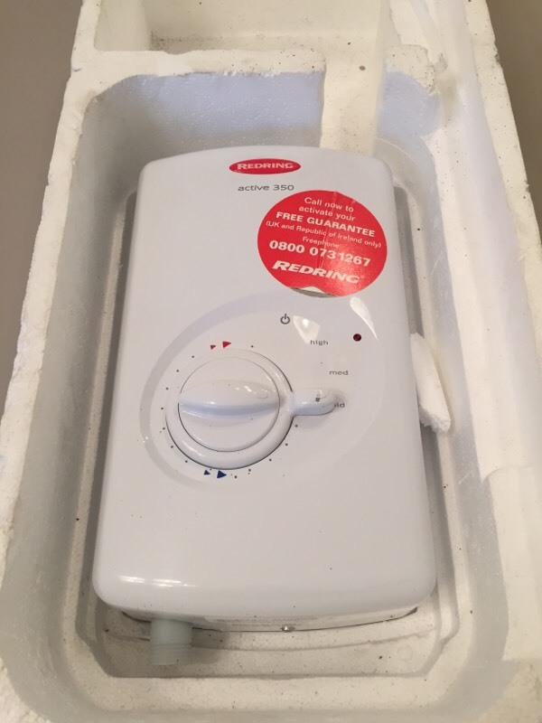Redring active 350 electric shower in Sale, Manchester Gumtree