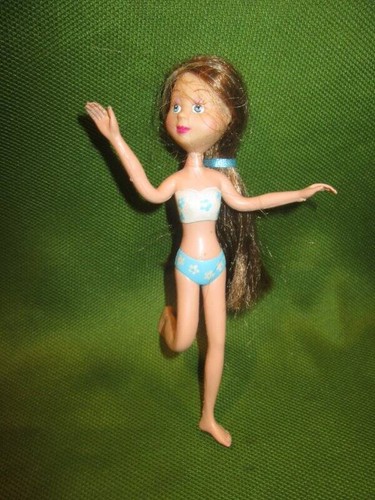 Doll 6 in ~❤️~ Our Generation Miniature Bendable Dollhouse Size Brown Hair #