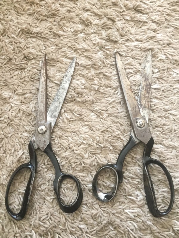 2 PAIR OF VINTAGE SCISSORS by WISS in Leicester Forest East