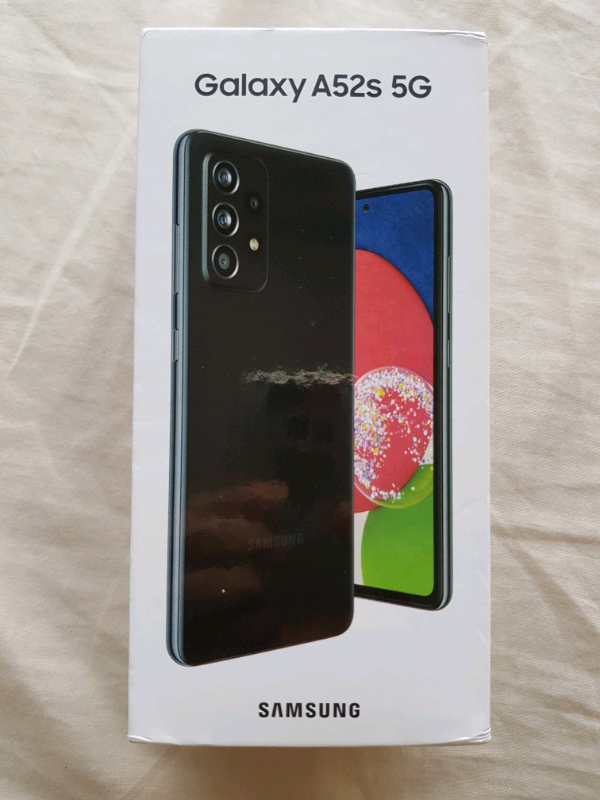 SAMSUNG GALAXY A52S FOR SALE 6GB RAM, 128 GB ROM, SDCARD