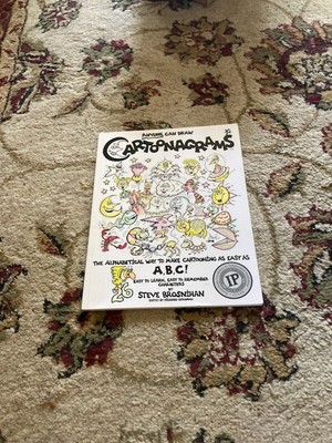 Anyone Can Draw Cartoonagrams - Great shape - View notes for flaws on cover