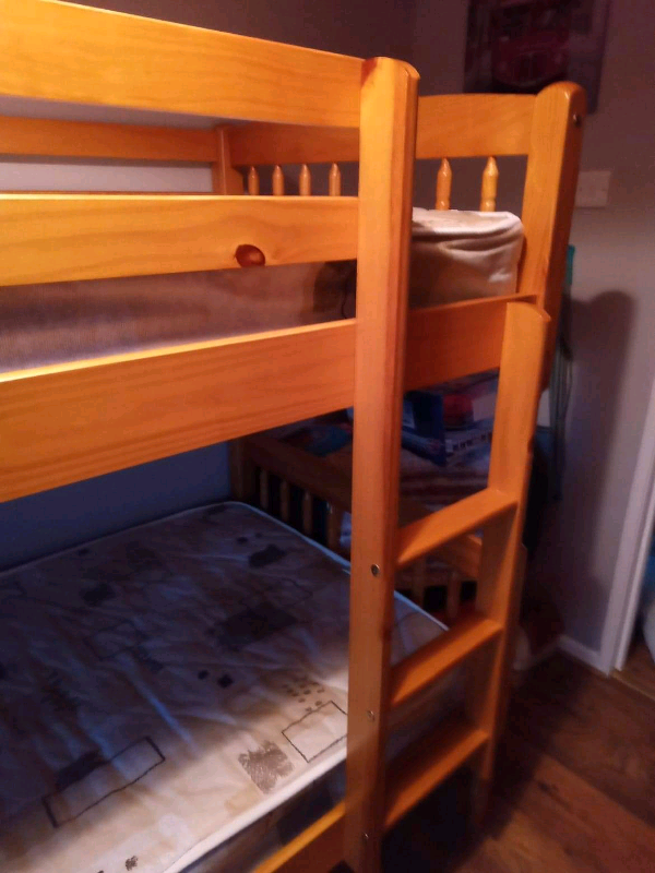 Solid pine bunk beds in excellent condition in Coleraine, County